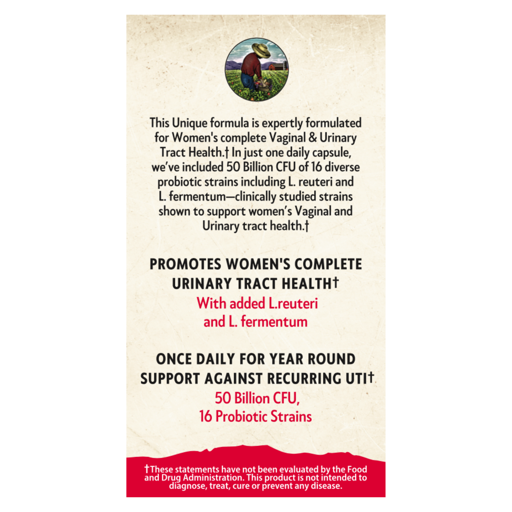 Code of Cultures Vaginal Formula 50B Whole Food Probiotics