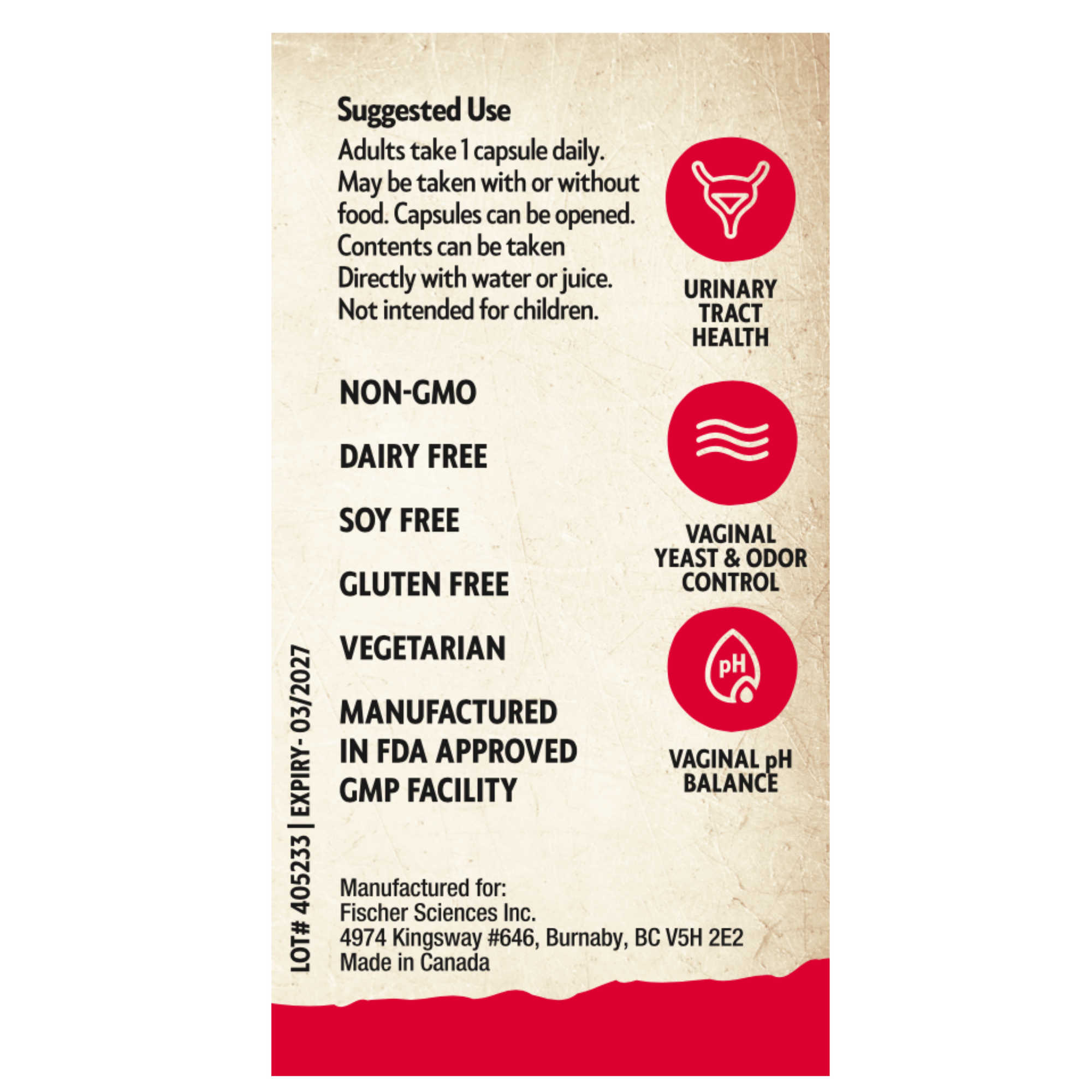 Code of Cultures Vaginal Formula 50B Whole Food Probiotics